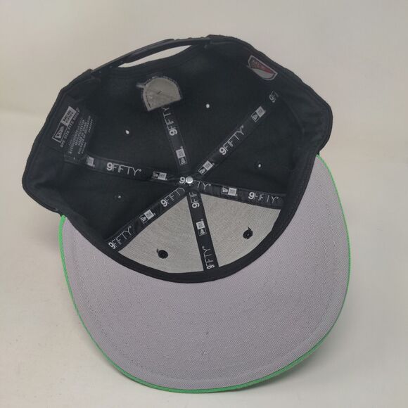 New Era Men's Snapback Hat Black OSFM Embroidered MLS Austin FC Logo 9Fifty - Picture 6 of 9